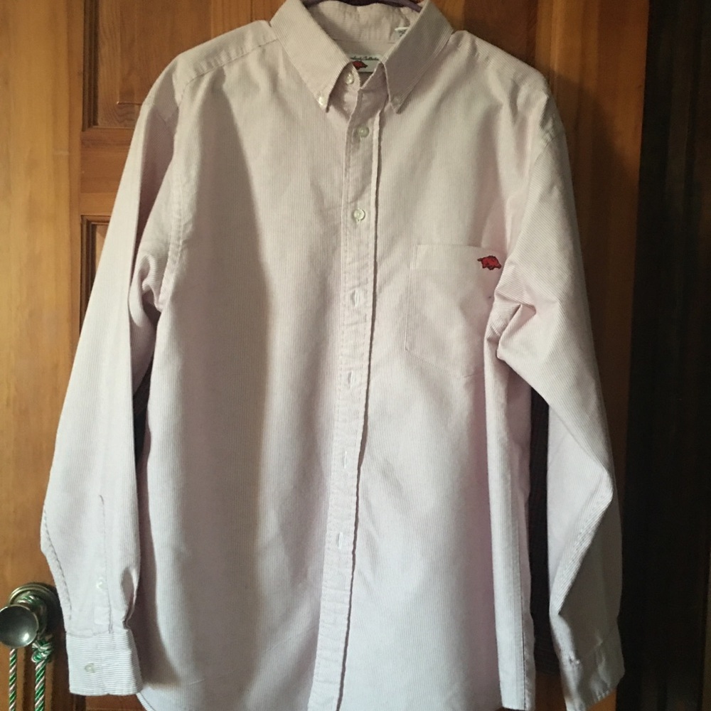 Razorback oxford shirt L